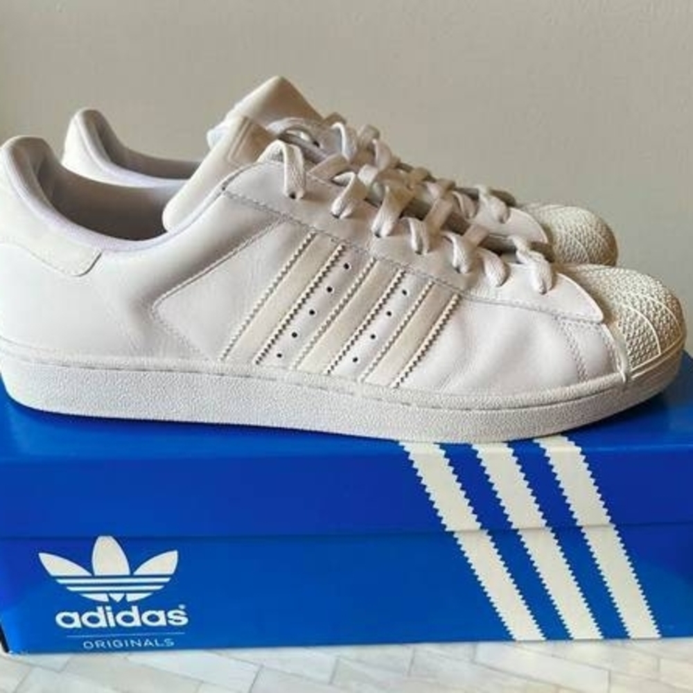 Adidas White Sneakers